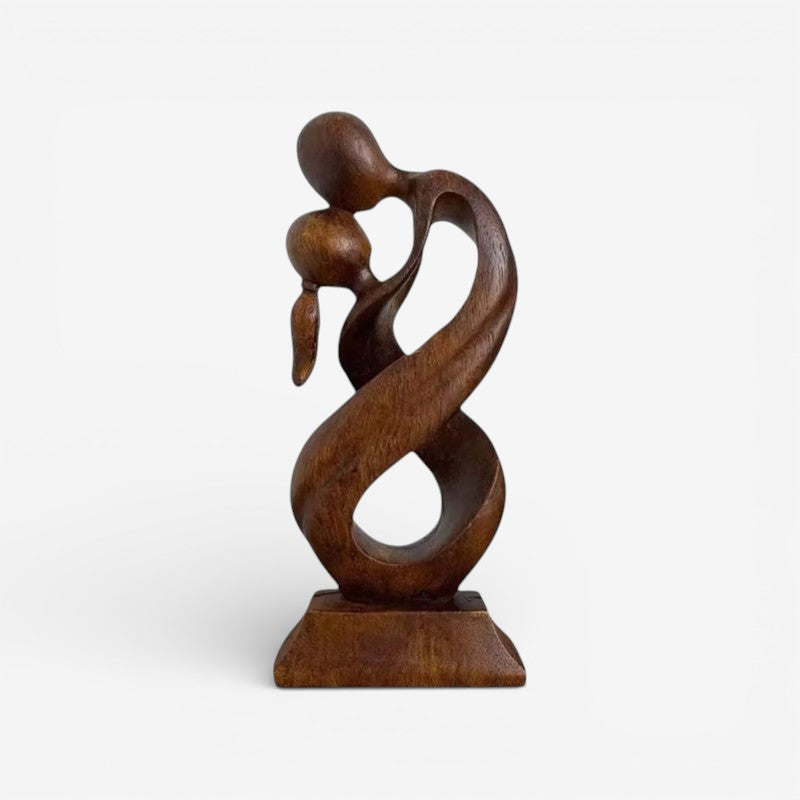 PairAura - Figurine décorative de couple pour exposition intérieure