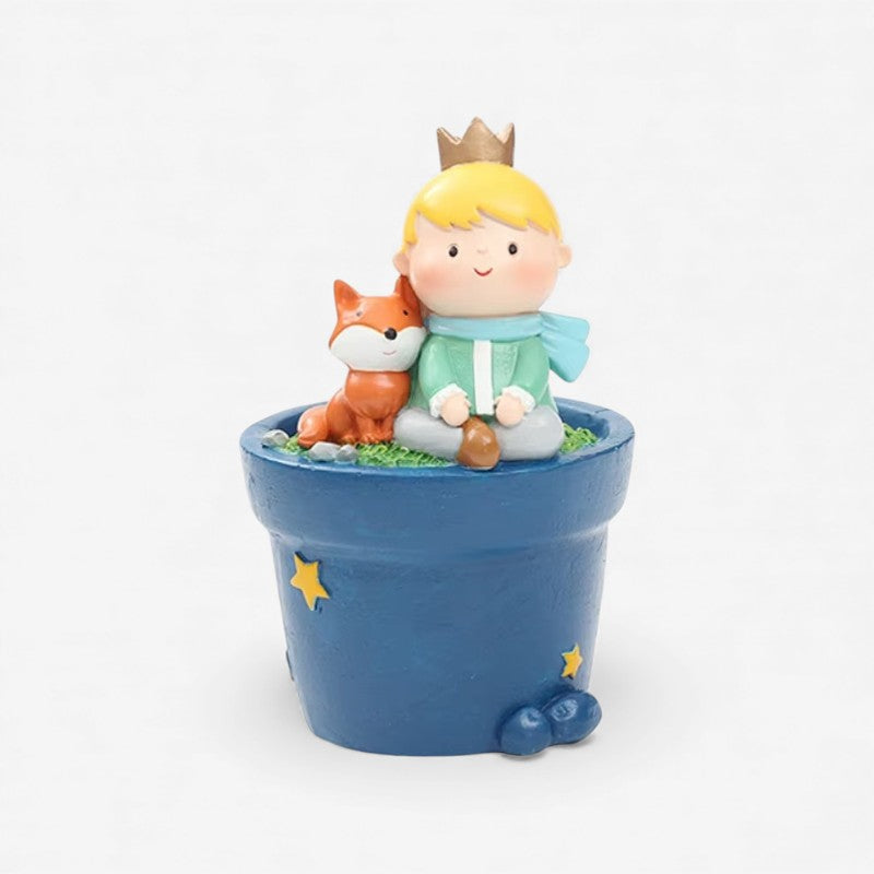 KidNest – Lille Børneblomsterpotte med Dekorativt Design