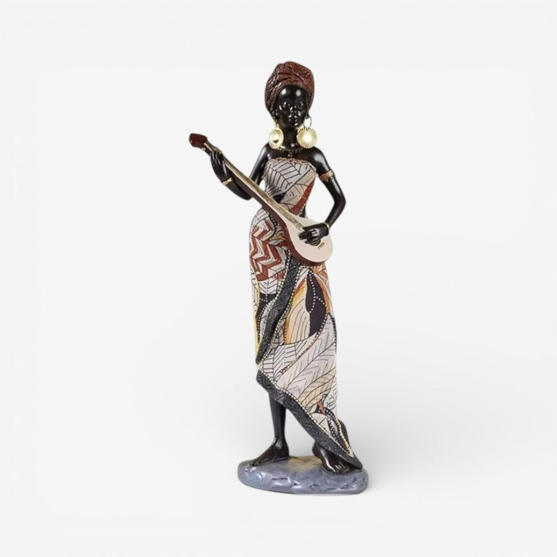 LadyCraft - Kvindefigur Skulptur Til Hjemmedekoration