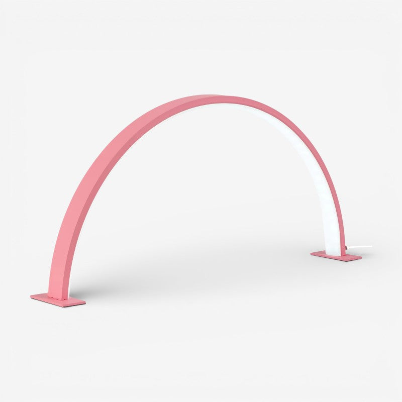 CurveGlow - Lampe de table LED au design en demi-cercle