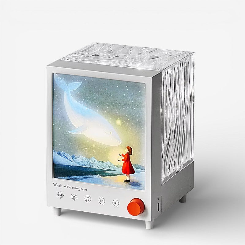 GlowBeat - Boîte projecteur LED avec haut-parleur Bluetooth