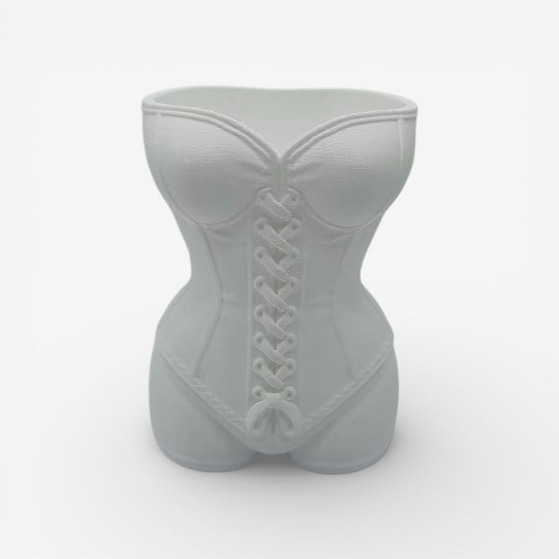 AuraFigure - Vase à fleurs en forme humaine pour usage intérieur