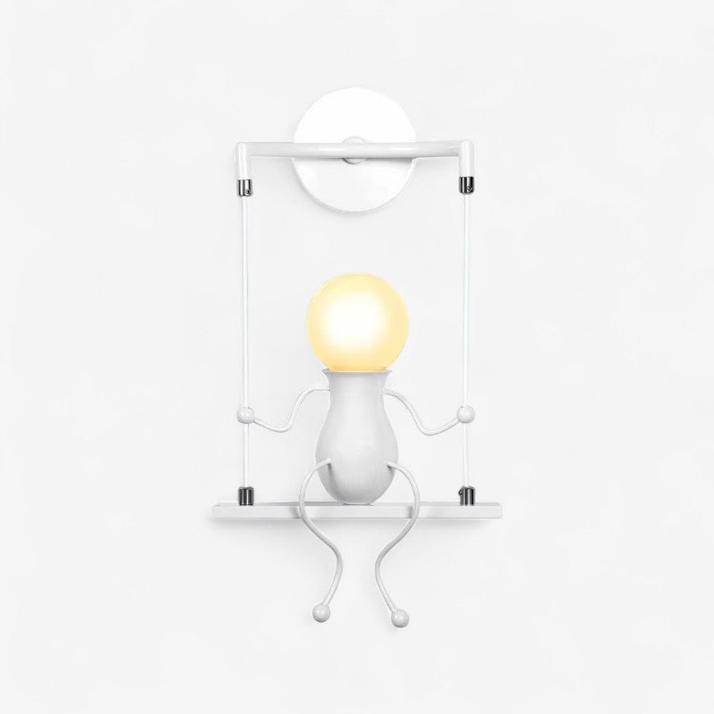 LumaSwing - LED Væglampe med Gyngeinspireret Design