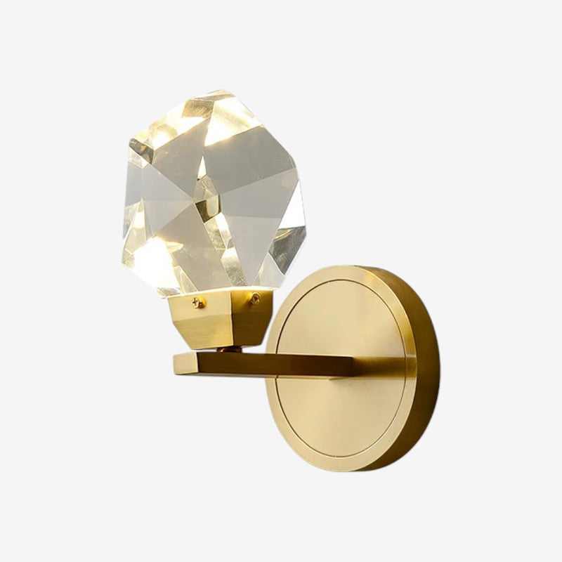 GlowBeam – Applique murale LED au design inspiré d’un diamant