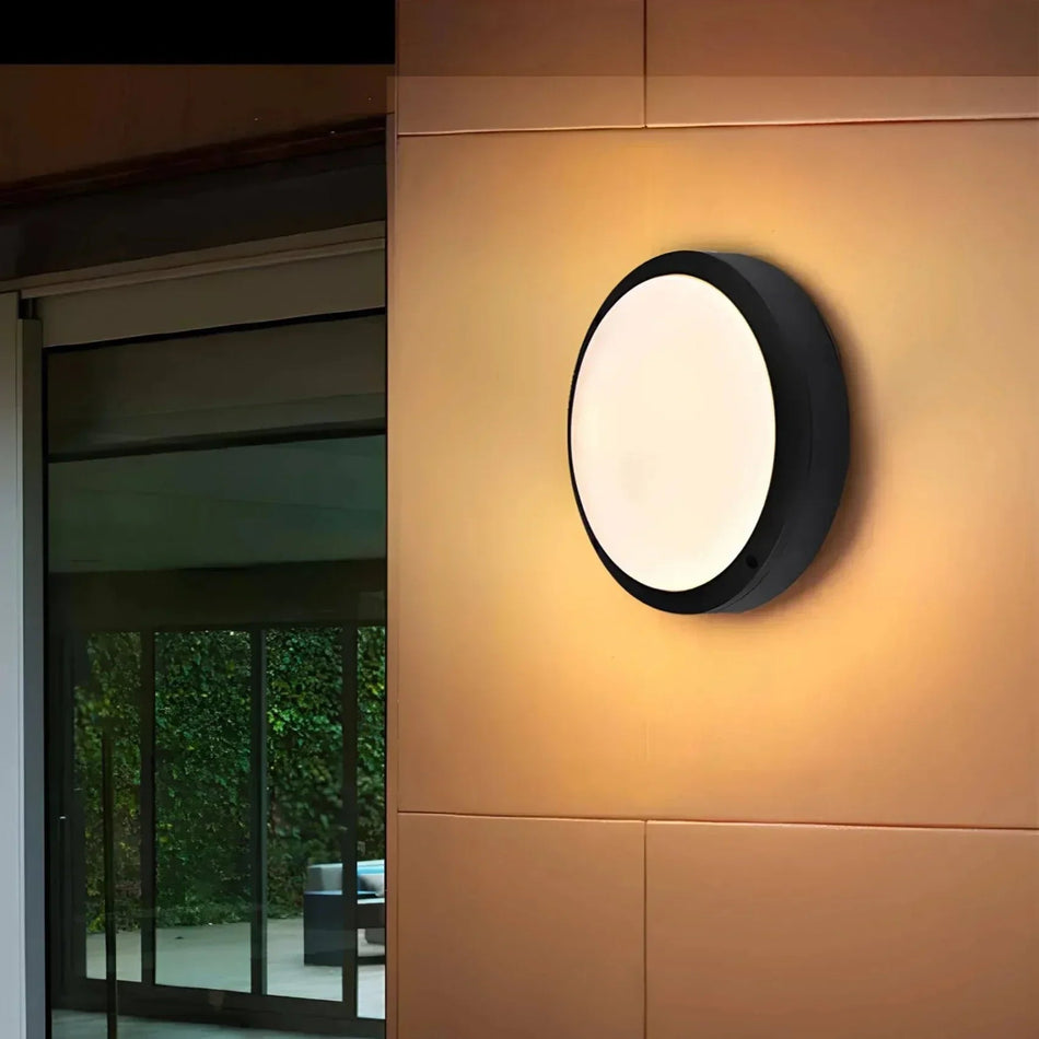 GlowEdge - Applique murale extérieure LED moderne pour un éclairage stylé