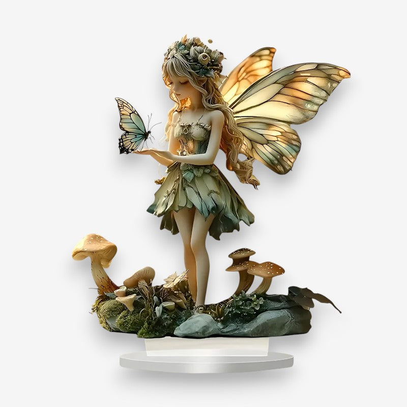FlutterArt – Statue décorative avec ornements de papillons