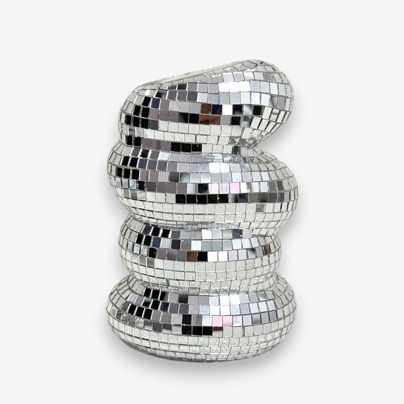 SpiralVase – Vase décoratif pour fleurs avec design torsadé