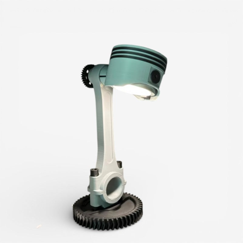 CarLume – Lampe de table LED au design inspiré d’un tampon de voiture