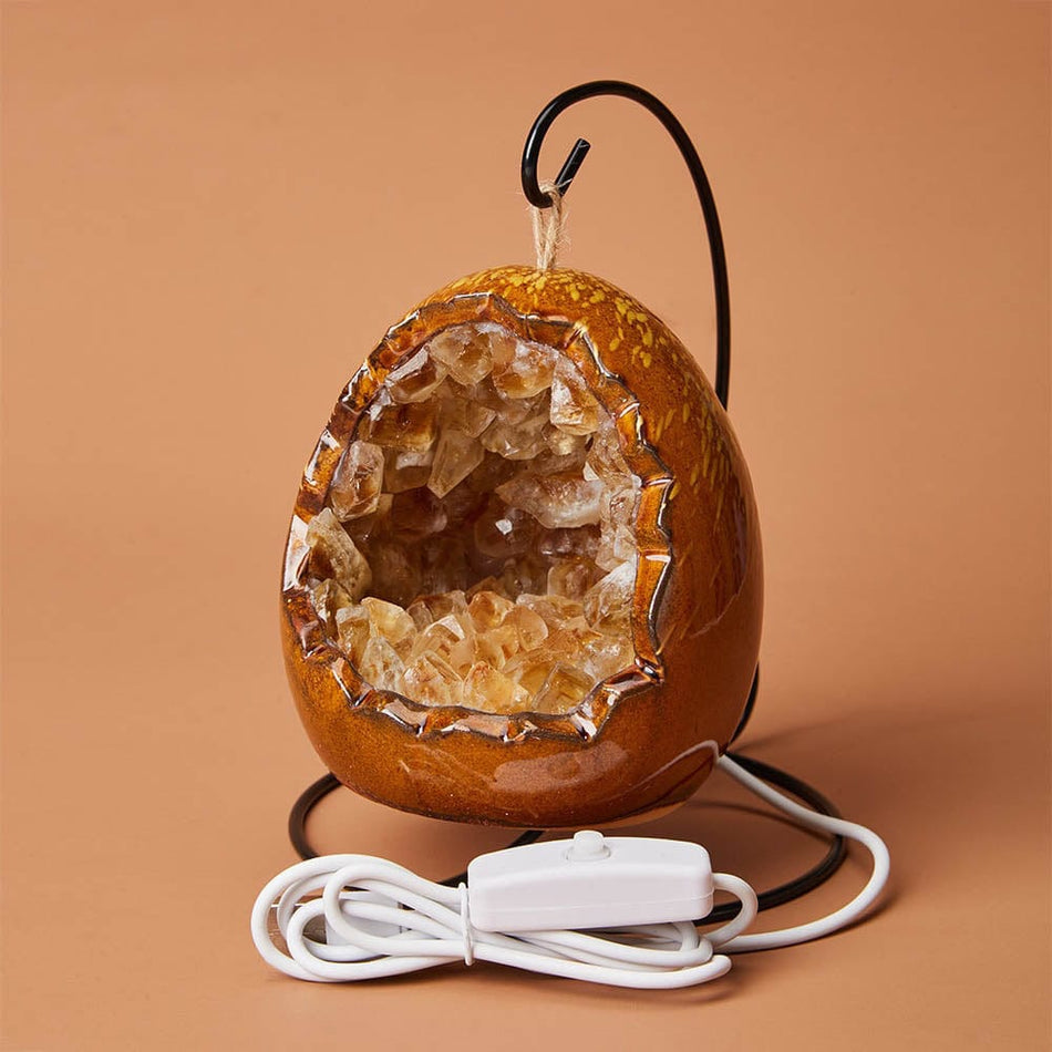 LumiEgg - Bougie en cristal avec éclat magique et suspension